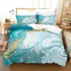 Golden Marble Pink Bedding Set 3d Duvet Cover Sets Comforter for Twin Queen King Single Size Room Decor Kids Adult Modern 240131