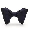 Fashion Solid Color Bow Tie for Men Suit Shirt Collar Butterfly Cravats Groom Party Banquet Wedding Accessories Gifts 240202