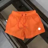 Erkek tasarımcı şort kadın markası monclair şort yaz plaj pantolon şort nefes alabilen ağ hızlı kuru kısa renk koşu koşu koşu şortu monclairshort