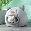 Głębokie spanie komfort w zimowym łóżku kota małe psie produkty domowe namiot przytulny kota zaopatrzenie