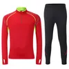 Combinaisons d'entraînement pour hommes, sweat-shirt imprimé à rayures, ensemble de sport, veste de course à séchage rapide, vêtements de sport, survêtement de musculation, 240124