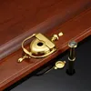 Современный дверной молоток с глазком, цинковый сплав, матовая бронзовая защитная дверь, кошачий глаз для украшения дома, мебельная фурнитура 240130
