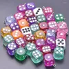 Charms 20PCS Resin Charm Chinese Dice Series Catoon Sweet Multicolor Pendants Accessories DIY Craft Handmade Keychain Materials