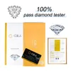 Pingentes JewelryPalace Moissanite D Cor 1ct 2ct Oval S925 Colar de pingente de prata esterlina para mulher sem corrente amarelo rosa banhado a ouro