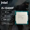 Intel Core I510400F 10th 430GHz 6 12スレッドCPUプロセッサ14NM L312M LGA1200ゲームサポートZ490チップセット240123