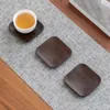 テーブルマットヴィンテージエボニー木製ヒート断熱材カップパッドパッドドリンクお茶のための牛乳用キッチン用品