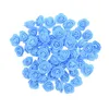 Decorative Flowers 50/100/200pcs 1.4 Inch Mini Foam Rose Bulk Artificial Small Fake Roses Heads Wedding Bouquets Valentine's Day Gifts