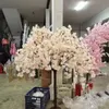 120 cm/200 cm de haut) soie artificielle rose blanc suspendus Branches de fleurs de cerisier fleurs arbre décoration faite à la main fleurs accessoires de mariage support de décoration d'allée