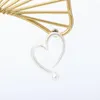 Stud Earrings Exaggerated Heart-shaped Pearl Female Korean Personality Sweet Love Wedding Jewelry Accessories Gift