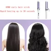 40mm Curling Barrel 30 Seconds Fast Heating Irons Korean Style Large Wave Curler Negative Ion Free From Hair Damage 240126