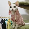 Costumi per gatti Sphynx Vestiti comodi e di alta qualità per cani di piccola taglia Devon Rex senza peli