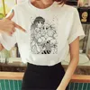 Mulheres Camisetas Doces Anime Camisa Mulheres Verão Top Feminino Engraçado Roupas Japonesas