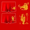 Men Boxer Cotton Underwear Breathable Male Panties Briefs Underpants Year Of The Tiger Red Underwear Natal Year Boxershorts 240202