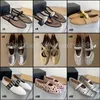 33オプションプレミアム品質高級女性のフラットヒールバレエシューズシングルシューズサンダルギフト女性