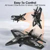 Drones Avion RC avec caméra enfants jouet télécommande hélicoptère radiocommandé avion léger mousse planeur Combat Drone Chidern cadeaux YQ240213