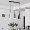 Żyrandole Nowoczesne oświetlenie żyrandola E27 Nordic Wiselant Lampa wisząca Minimalistyczne światło do baru kuchennego Pokój Luminaire