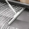 180 ° Rotationsaktivität Magischer Besen Silikonmopp Kehrbürste Wasserentfernungswischer für Badezimmerglasfenster Bodenreinigungswerkzeuge 240123