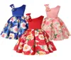 Robe de fille pour enfants vêtements fleur une épaule Pageant anniversaire fête de mariage princesse enfants robe 3 4 5 6 7 8 9 ans 2102256548117