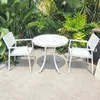 Mobilier de Camp nordique tout en aluminium chaises d'extérieur Simple maison blanc chaise de Camping loisirs en plein air balcon jardin plage