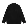 Designer Viviane Westwood Viviennewestwood Sweat à capuche 2024 Nouveau Saturn Brodé Creux Laine Cardigan Pull