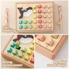 Children Montessori Toys Wooden Magnetic Fishing Word Spelling Interactive Games Baby Early Education Educational Gift 240202