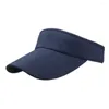 Ball Caps 2024 Fashion Summer Hat Solid Men Women Sport Headband Classic Sun Sports Visor Cap Dropshiping July 2