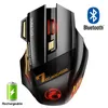 Laddningsbar trådlös mus Bluetooth Gamer Gaming Mouse Computer Ergonomic Mause med bakgrundsbelysning RGB Silent Mice för bärbar dator PC 240119