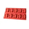 Baking Moulds 10 Even Love Mousse Cake Silicone Mold Diy French Dessert Heart-shaped Ice Cream Chocolate For Wholesale