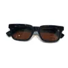 Óculos de sol quadrados preto prata moldura lente cinza escuro masculino SEE IN TEA Moda óculos de sol Sunframe Shades Sonnenbrille Sunnies Gafas de sol UV400 Óculos com caixa