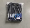 Mens Camisetas Verão Camiseta Trapstar Terno Curto 2.0 Chenille Decodificado Rock Candy Sabor Senhoras Bordadas Bottom Tracksuit Camiseta Movimento Corrente 9901ess