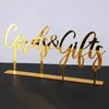 Cards and Gifts Guestbook Favors Sign Freestanding Calligraphy Personalized Wedding decoration Table Custom Acrylic Party Decor 240127