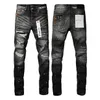 Herren Jeans lila Jeans Jeans Hosen Herren Jeans Designer Jean Men Black Highend -Qualität Straight Design Retro Streetwear Casual Swatpants Designer Größe 2840 93