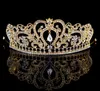 Goldsliver Tiaras와 Crowns for Bridal Sweetheart Sharp 화려한 신부 헤어 보석 보석 블링 스톤 스톤즈 헤드 피스 7497463