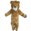 Nowy styl Lion Mascot Costumes Halloween Cartoon Character Suit Suit Xmas Outdoor Party Strój unisex promocyjne Ubrania reklamowe