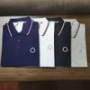 Diseñador de lujo monclairs Polo camisa clásica camiseta para hombre Top verano transpirable algodón camiseta suelta