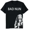 Männer T Shirts Vintage Teufel Unheilige Nonne Hemd Harajuku Casual Ankunft T-shirt Sommer Männer Gedruckt Cooles T-shirt Männliche Tops