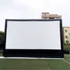 10x7m (33 x 23 stóp) Oxford nadmuchiwany ekran filmowy na zewnątrz i wewnętrzny projekt teatru na płótnie Projekcja Balon kinowy na imprezę imprezową