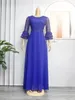 Plus Size Afrikaanse Party Jurken voor Vrouwen Mode Dashiki Ankara Kant Bruidsjurken Elegante Turkije Moslim Maxi Jurk 240130