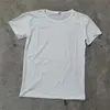 Randig kort ärm polo skjorta herr sommarpolo tshirt casual halvtopp koreanska kläder 240301