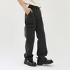 Женские джинсы, рабочая одежда, прямые брюки в стиле ретро с несколькими карманами и пуговицами, старые широкие брюки, мужские S 1, одежда Lp812 4