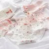 Women's Panties Cotton Underwear Lovely Girl Bow Fashion Thread Mid Waist Seamless Comfort Soft Underpants Brief Female Lingerie
