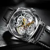 Relogios Masculino Glena Herrenuhren Top-marke Luxus Persönliche Carving Uhr Herren Edelstahl Wasserdichte Uhr Montre Homm 240123