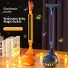 Electric Otamatone Musical Instrument Tadpole Erhu Toys Nybörjare Barn Tomatone Synthesizer Kawaii Kids Kalimba Piano 240131