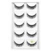 Wholesale 5 Pairs/pcs Faux Mink Lashes For Makeup Natural Long Daily Use Cosmetics Tools 3d False Lashes Selling Styles X08 240123