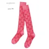 gglies Stocking Designer Calzini da donna per uomo Calze di lana Strade senior di alta qualità Comodo calzino per gamba al ginocchio Modello di lettera 474