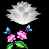펜던트 램프 퍼즐 램프 램프 그늘 꽃 장식 35cm e27 매달려있는 바닥 샹들리에 홈 거실 커피 숍 바