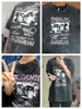 Uomo Vintage Oversize Vecchia Camicia a maniche corte Donna Estate Hip Hop Oneck Streetwear Donna Harajuku Maglietta Abbigliamento Tee allentato 240124