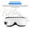 Ögonmassager med värmevibration 6d Smart Airbag Electric Eye Massage Instrument Eyes Care Glasses Beauty With Bluetooth Music 240127