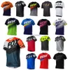 T-shirts pour hommes Hommes Bat Fox Downhill Jerseys VTT Chemises Offroad DH Moto Jersey Camiseta Motocross T-shirt Racing VTT QCAW