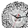 Настенные часы религиозные акриловые исламская каллиграфия бесшумные часы мусульманская детская комната